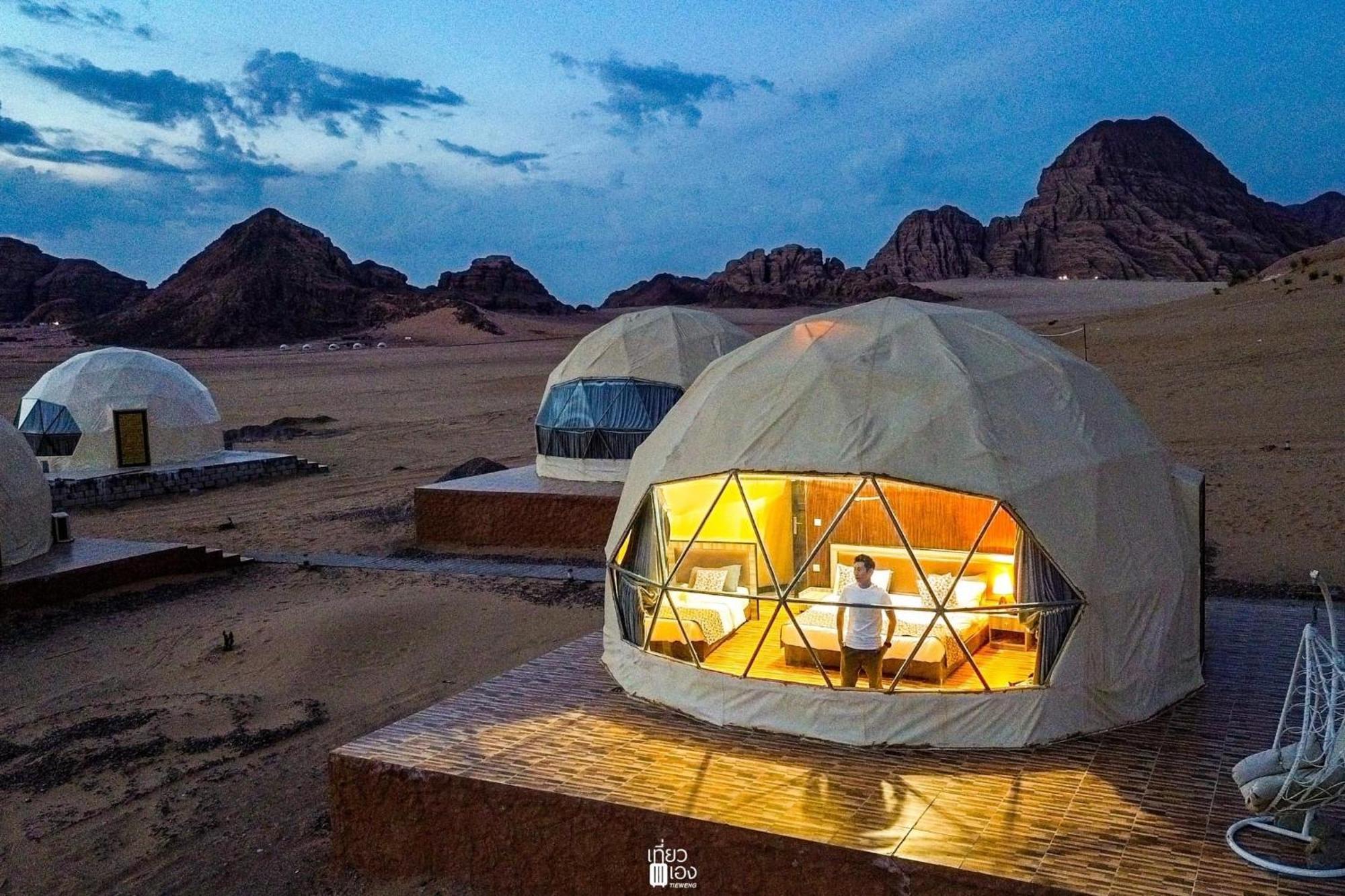 Rum Jordan Camp And Tours Hotel Wadi Rum Exterior foto